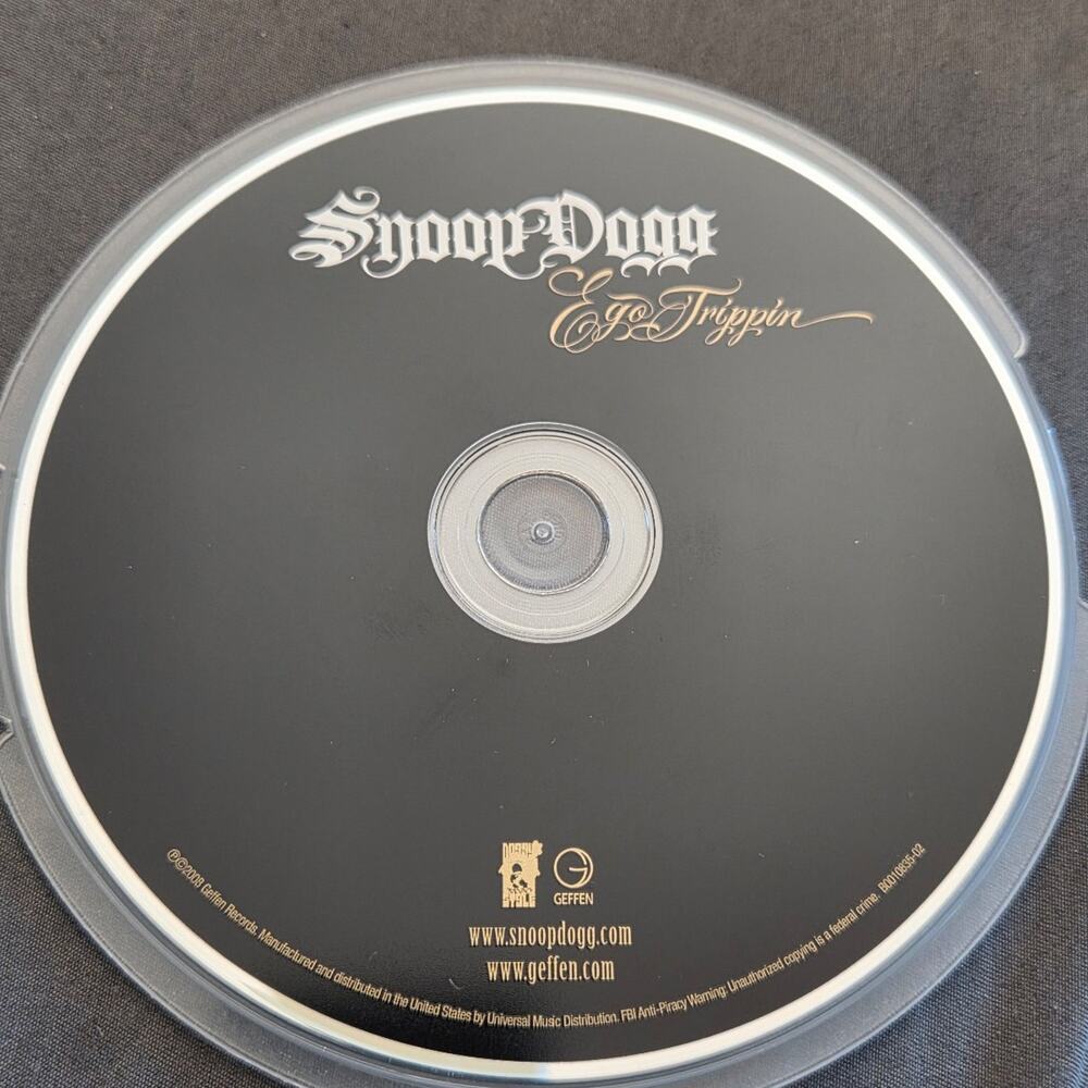 Snoop Dogg EGO TRIPPIN CD RAP HIP HOP